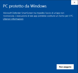 PC Protetto da Windows